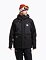 Pánska SNB & SKI bunda Meatfly Vertigo, Black
