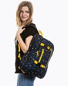 Batoh Meatfly Basejumper 6, K - Birds Dark Navy