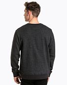 Pánska mikina Meatfly Repash Crewneck, Charcoal Heather