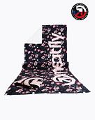 Uterák Meatfly Wave, Hibiscus Black, 70 x 140 cm
