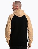 Pánska technická mikina Meatfly Gravel, Mustard / Black