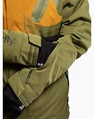 Pánska SNB & SKI bunda Meatfly Bang Premium, Wood/Green