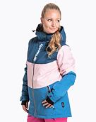 Dámska SNB & SKI bunda Meatfly Kirsten Premium, Petrol