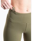 Dámske legíny Meatfly Arabel, Olive/Storm Camo Pink