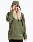 Dámska softshell bunda Meatfly Alita, Olive