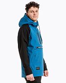 Pánska softshell bunda Meatfly Jax, Ocean Blue/Black