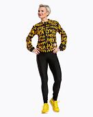 Dámska bunda Pura Vida Berry Bomber, Yellow/Black