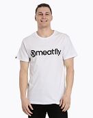 Balenie pánskych tričiek Meatfly MF Logo Multipack, Black/Charcoal Heather/White