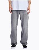 Pánske nohavice DC Shoes Worker Straight, Grey Wash