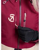 Dámska SNB & SKI bunda Meatfly Gaia, Beet Red