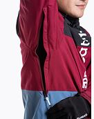 Pánska SNB & SKI bunda Meatfly Manifold, Beet Red/Slate Blue