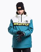 Pánska SNB & SKI bunda Meatfly Zenith, Teal Blue