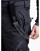 Pánske SNB & SKI nohavice Meatfly Ghost, Black