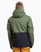 Pánska SNB & SKI bunda Meatfly Manifold, Bronze Green/Black