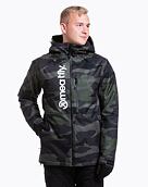 Pánska SNB & SKI bunda Meatfly Manifold, Rampage Camo