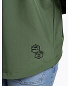 Pánska softshell bunda Meatfly Rasmussen, Forest Green/Black