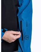 Pánska softshell bunda Meatfly Rasmussen, Ocean Blue/Black