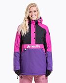 Dámska SNB & SKI bunda Meatfly Aiko, Petunia/Black