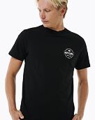 Pánske tričko Rip Curl Staple, Black
