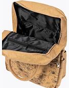 Papierový batoh Meatfly Cheery, Blossom Brown, 18 L