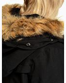 Dámska zimná bunda Meatfly Amber Parka, Black