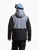 Pánska SNB & SKI bunda Meatfly Manifold, Dark Grey/Black