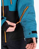 Pánska SNB & SKI bunda Meatfly Cronos, Black/Deep Ocean