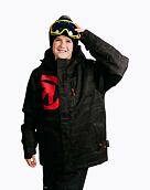 Detská SNB & SKI bunda Meatfly Bangito, Morph Black