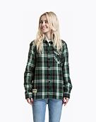 Dámska košeľa Meatfly Courtney, Dark Green