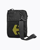 Taška cez rameno Etnies Vagabond Satchel, Black / Yellow