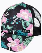 Detská šiltovka Roxy Honey Coconut, Anthracite Shadow Floral
