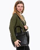 Kabelka Meatfly Alma 4, A - Black
