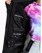 Dámska bunda SNB & SKI bunda Meatfly Athena Premium, Plum/Dusty Rose
