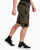 Pánske bike šortky Meatfly Duke, Olive