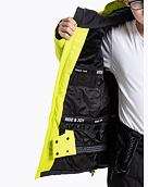 Detská SNB & SKI bunda Meatfly Bangito, Acid Lime/Black