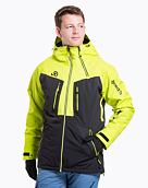 Pánska SNB & SKI bunda Meatfly Cronos, Acid Lime/Black