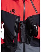 Pánska SNB & SKI bunda Meatfly Cronos, Ferrari Red/Dark Grey