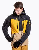 Pánska SNB & SKI bunda Meatfly Cronos, Tan/Black
