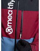 Pánska SNB & SKI bunda Meatfly Manifold, Beet Red/Slate Blue