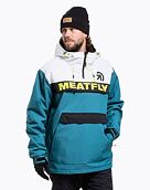Pánska SNB & SKI bunda Meatfly Zenith, Teal Blue