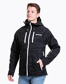 Pánska softshell bunda Meatfly Rasmussen, Morph Black