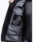 Pánska hardshell bunda Meatfly Bryce, Black Ripstop