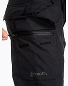 Pánske SNB & SKI nohavice Meatfly Oggy, Black
