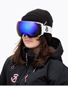 SNB & SKI okuliare Meatfly Renegate, White