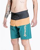 Pánske plavky Meatfly Mitch Boardshorts 21", Snake Green / Camel
