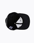 Šiltovka Meatfly Skipper Snapback, White / Black