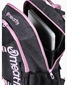 Batoh Meatfly Basejumper, Pink / Charcoal Heather, 22 L