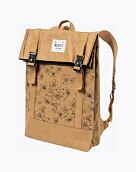 Papierový batoh Meatfly Vimes, Blossom Brown, 11 L