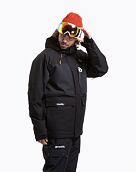 Pánska SNB & SKI bunda Meatfly Vertigo, Black