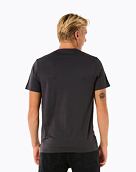 Pánske tričko Rip Curl Wettie Icon, Washed Black